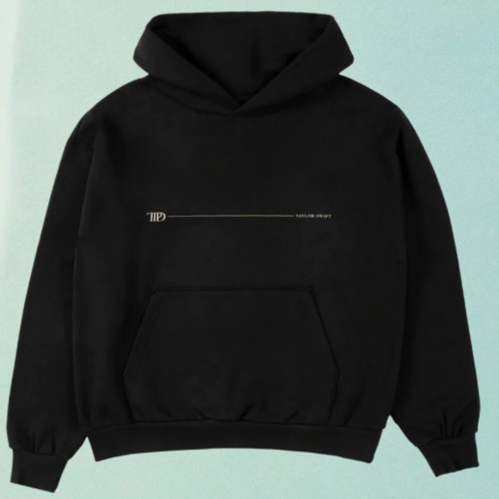 The Tortured Poets Department Black Hoodie - Picture 2 of 5